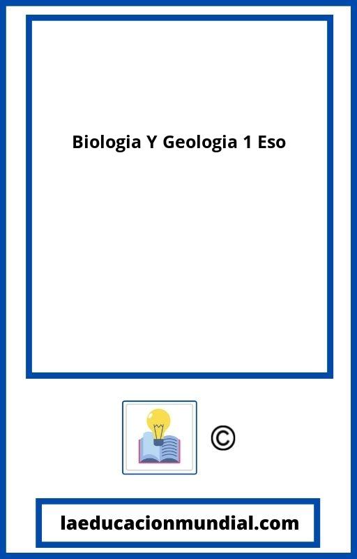 Biologia Y Geologia 1 Eso PDF