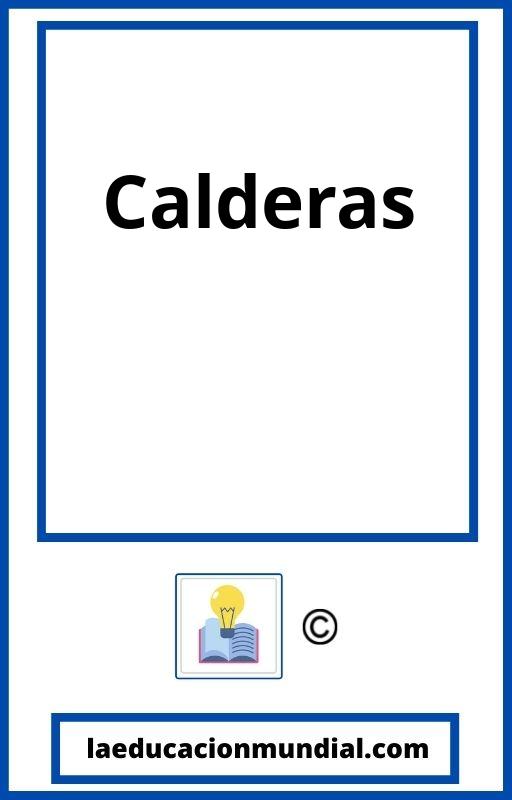 Calderas PDF
