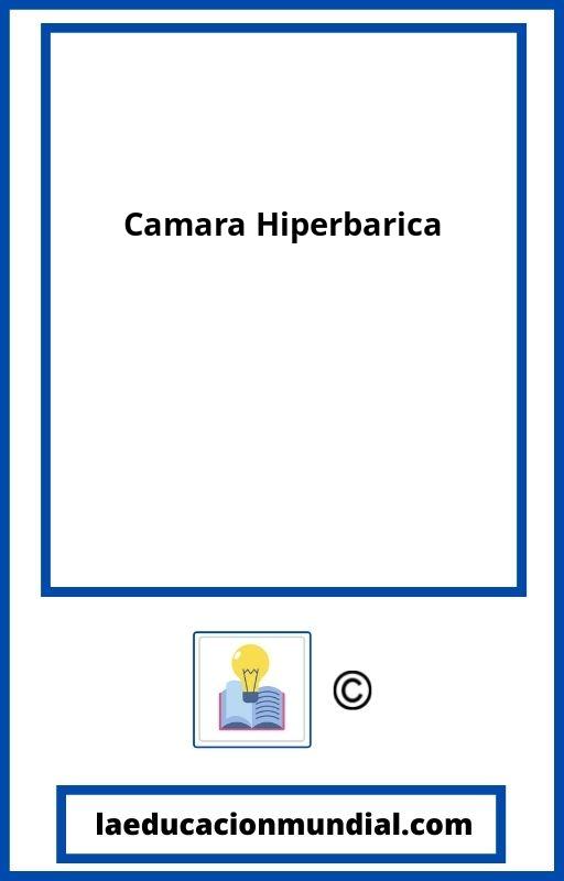 Camara Hiperbarica PDF