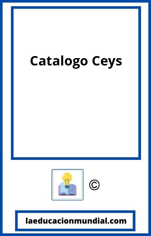 Catalogo Ceys PDF