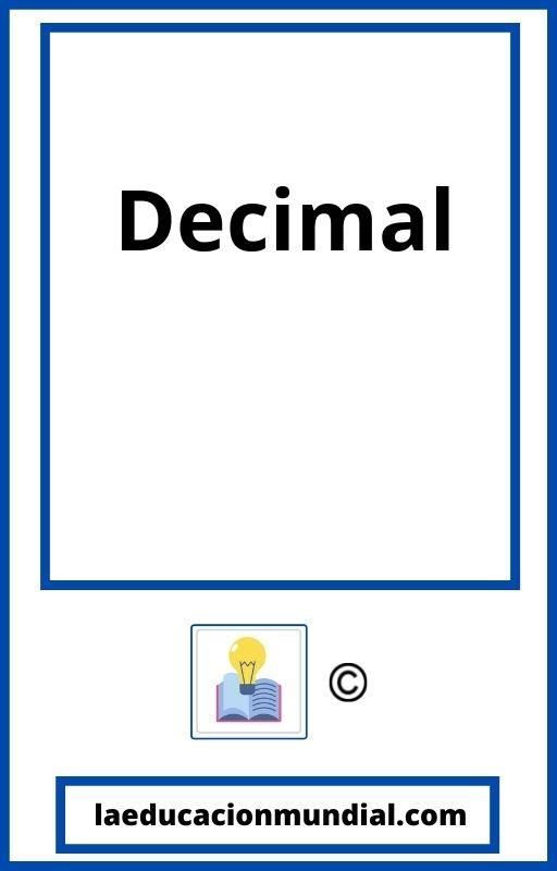 Decimal PDF