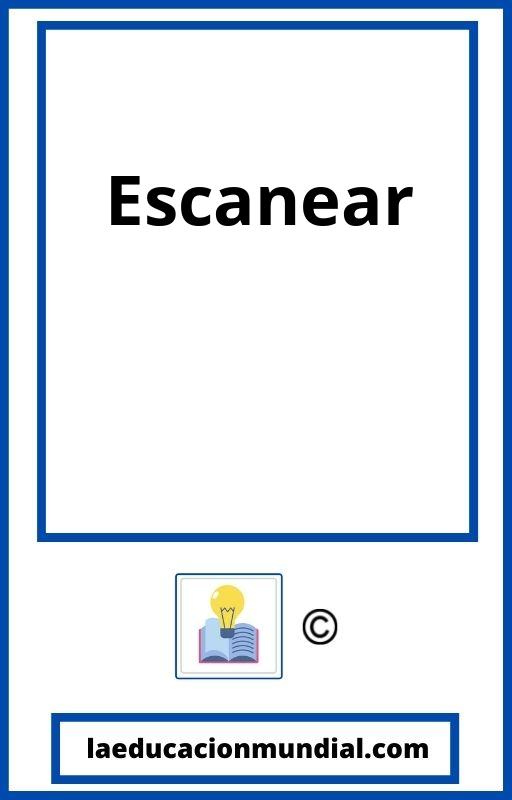 Escanear PDF