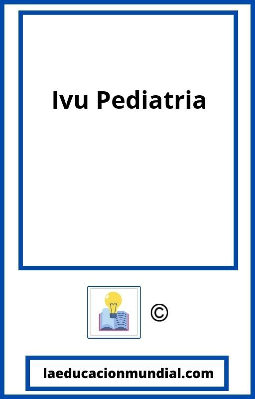 Ivu Pediatria PDF