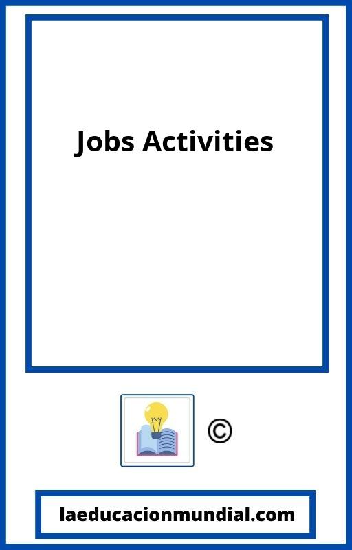 Jobs Activities PDF