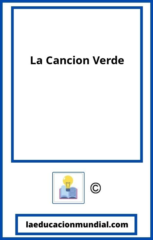 La Cancion Verde PDF