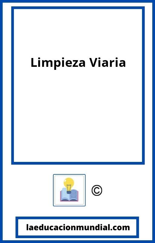 Limpieza Viaria PDF