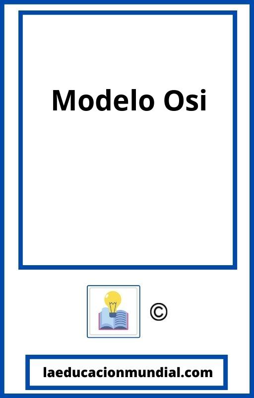 Modelo Osi PDF