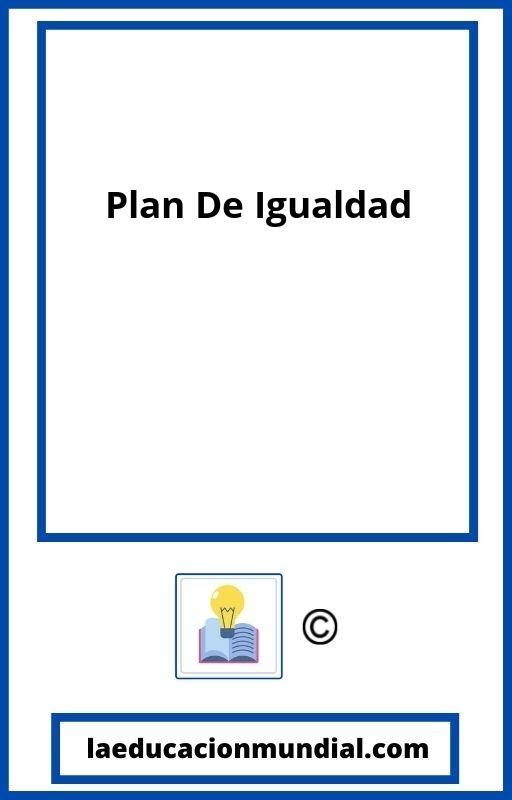 Plan De Igualdad PDF