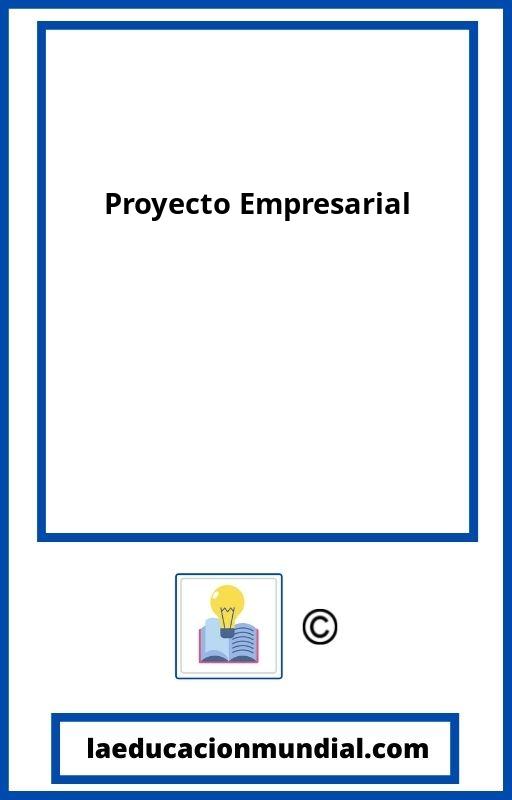 Proyecto Empresarial PDF