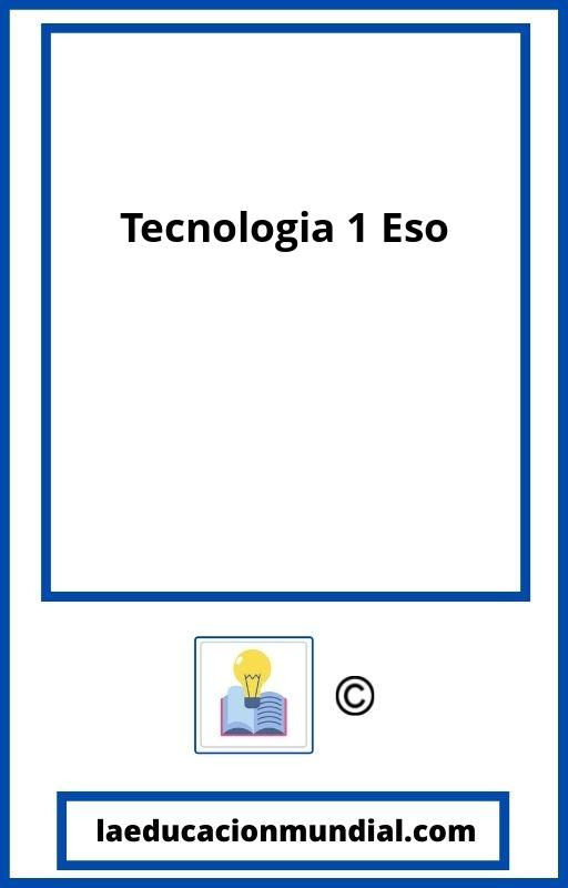 Tecnologia 1 Eso PDF