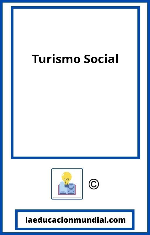 Turismo Social PDF