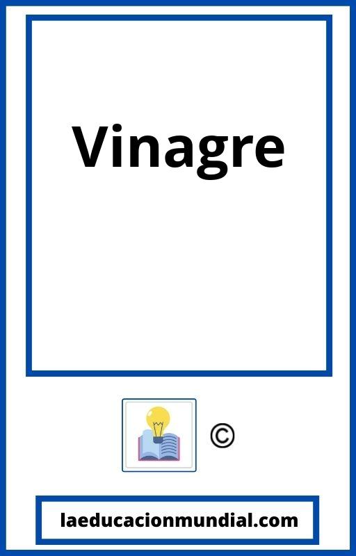 Vinagre PDF